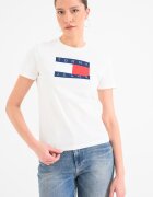 Tommy Jeans Tениска с лого Бял
