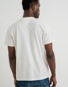 Tommy Jeans Тениска с овално деколте и лого Червен/Бял/Тъмносин