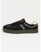 Tommy Jeans Велурени спортни обувки The Greenwich - Черен