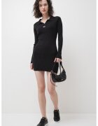 Tommy Jeans Вталена рипсена рокля