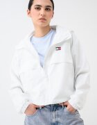 Tommy Jeans Яке с цип яка и лого Мръснобял
