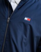 Tommy Jeans Яке с яка и цип Тъмносин
