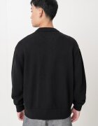 Tommy Jeans Жилетка с цип и лого Черен