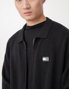 Tommy Jeans Жилетка с цип и лого Черен