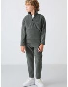 TommyLife Детски спортен екип lifestyle Boys антрацитно сив полиестер