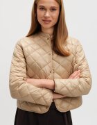 Top Secret Капитонирано яке с капси Бежов