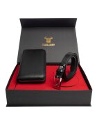 Toro Nero Дамски портфейл и комплект колан - естествена кожа - - Arya-Slim