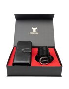 Toro Nero Комплект дамски портфейл и колан - естествена кожа - - Reset-Middle