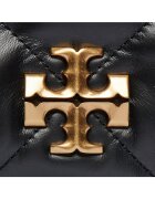 Tory Burch Дамска чанта черна - от естествена кожа - модел 001