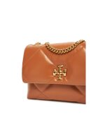 Tory Burch Дамска чанта Classic Chestnut 201 - естествена кожа - 154706