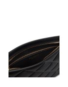Tory Burch Дамска чанта Fleming Pochette - черна - от екологична кожа