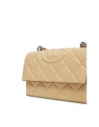 Tory Burch Дамска чанта Vanilla Soft Serve 701 - естествена кожа - цвят