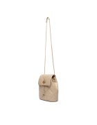 Tory Burch Дамска модна раница Kira Diamond Quilt - Светъл камък - 250 S