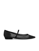 Tory Burch Дамски балеринки текстил - черни