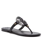 Tory Burch Дамски чехли - естествена кожа -
