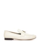 Tory Burch Дамски мокасини - Eleanor Loafer - естествена кожа - светлобежов