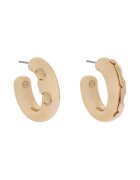 Tory Burch Дамски обеци модел Tory Gold 720 - златист цвят - от пластмаса