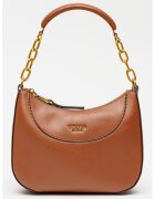 Tosca Blu Кожена чанта през рамо Madison - Коняк кафяв