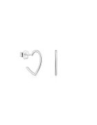 TOUS Дамски обеци Silver New Silueta - 10044393