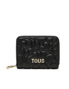TOUS Дамски портфейл Black Greta - естествена кожа - 2002025051