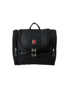 Traveller Мъжка козметична чанта - серия Bath to go - 25 x 12 x 22 см - черна