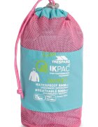 Trespass Непромокаемо яке Qikpac с качулка Аквамарин син