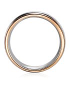 Trilani Пръстен от неръждаема стомана с покритие от 18K злато