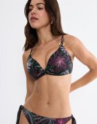 Triumph Горен бански Summer Tropics Зелен/Черен/Фуксия