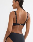 Triumph Горнище на бански Summer Twist тип балконет Избеляло черно