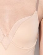 Triumph Леко подплатено боди True Shape Sensation с чашки Бежов