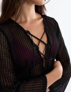 Triumph Плажна рокля My Wear от кроше Черен