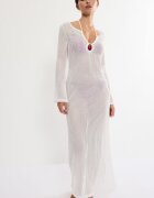 Triumph Плажна рокля My Wear от плетена дантела Бял