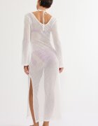 Triumph Плажна рокля My Wear от плетена дантела Бял