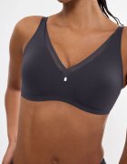 Triumph Сутиен True Shape Sensation с цели чашки Антрацитно сиво