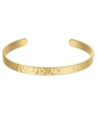 True Rebels Релефна гривна с покритие от 14k злато - Златист