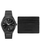 Trussardi Мъжки часовник R2453156007 Кварцов Черен
