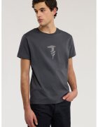 Trussardi Памучна тениска с лого
