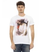 Trussardi Слим тениска с графика