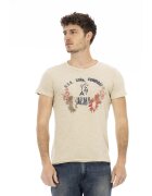 Trussardi Слим тениска с графика