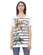 Trussardi Тениска с асиметричен подгъв