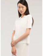 Trussardi Тениска с яка и къс цип