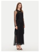 Twinset Дамска лятна рокля черна