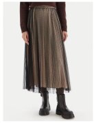 Twinset Дамска миди пола черна