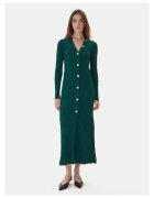 Twinset Дамска плетена рокля зелена
