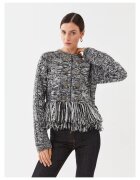 Twinset Дамска жилетка черна