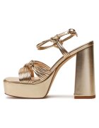 Twinset Дамски сандали на ток - 10366 - екологична кожа