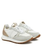 Twinset Дамски спортни обувки 251GCJ014 - текстил - бял/сив