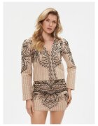 Twinset Дамско сако - памук - бежово - 90% памук - 10% лен