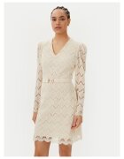 Twinset Коктейлна рокля бежова