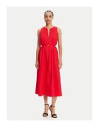 Twinset Коктейлна рокля червена